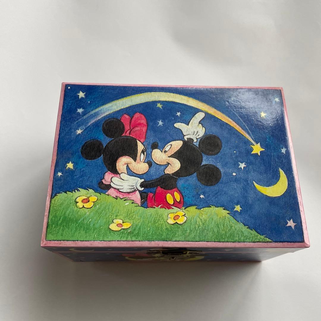 Disney レトロ ジュエリーボックス ミッキー ミニー オルゴール - メルカリ