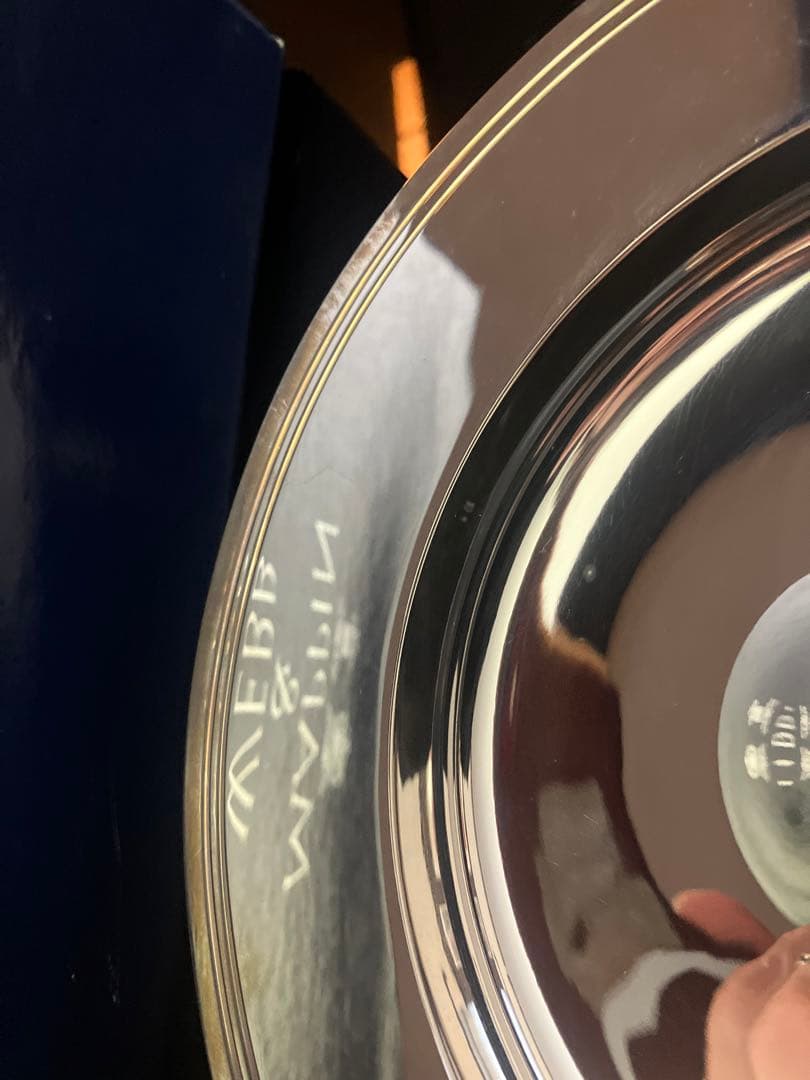 MAPPIN & WEBB ステンレス灰皿 Armada 直径：約22cm