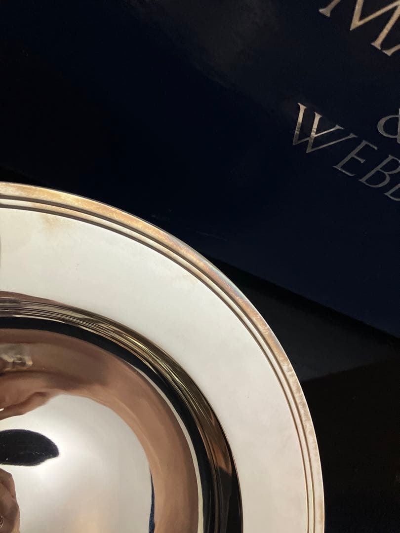 MAPPIN & WEBB ステンレス灰皿 Armada 直径：約22cm