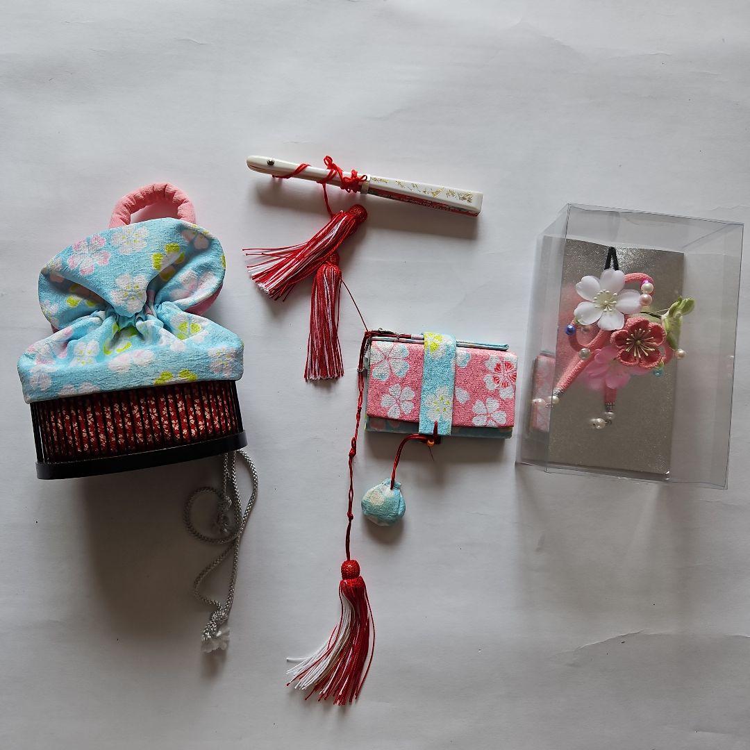 753　7才着物セット　式部ロマン　女の子レンタル使用の処分品