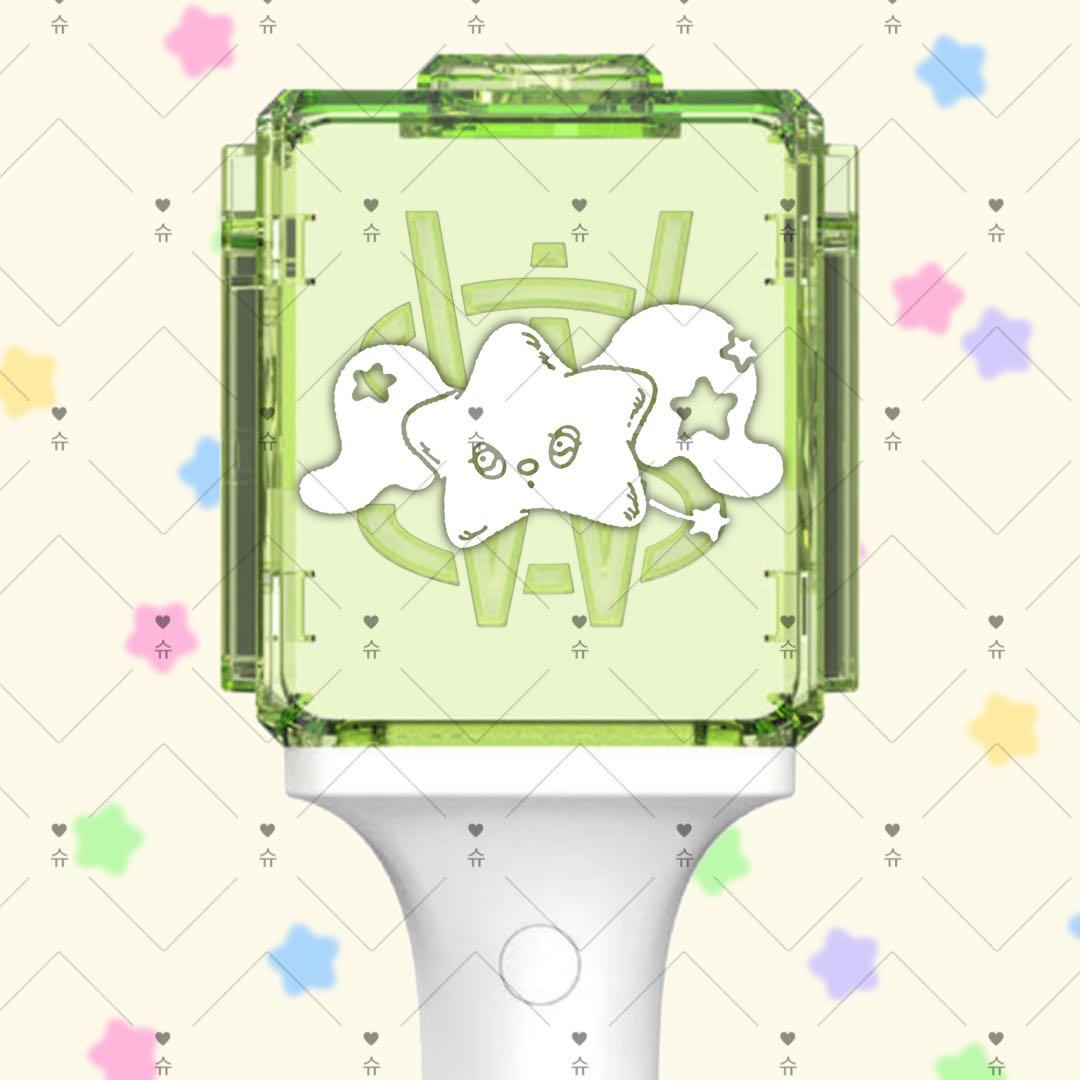 NCT WISH ペンライト 草鈍器 反射 ステッカー ロゴ ウィチュ | Shop at