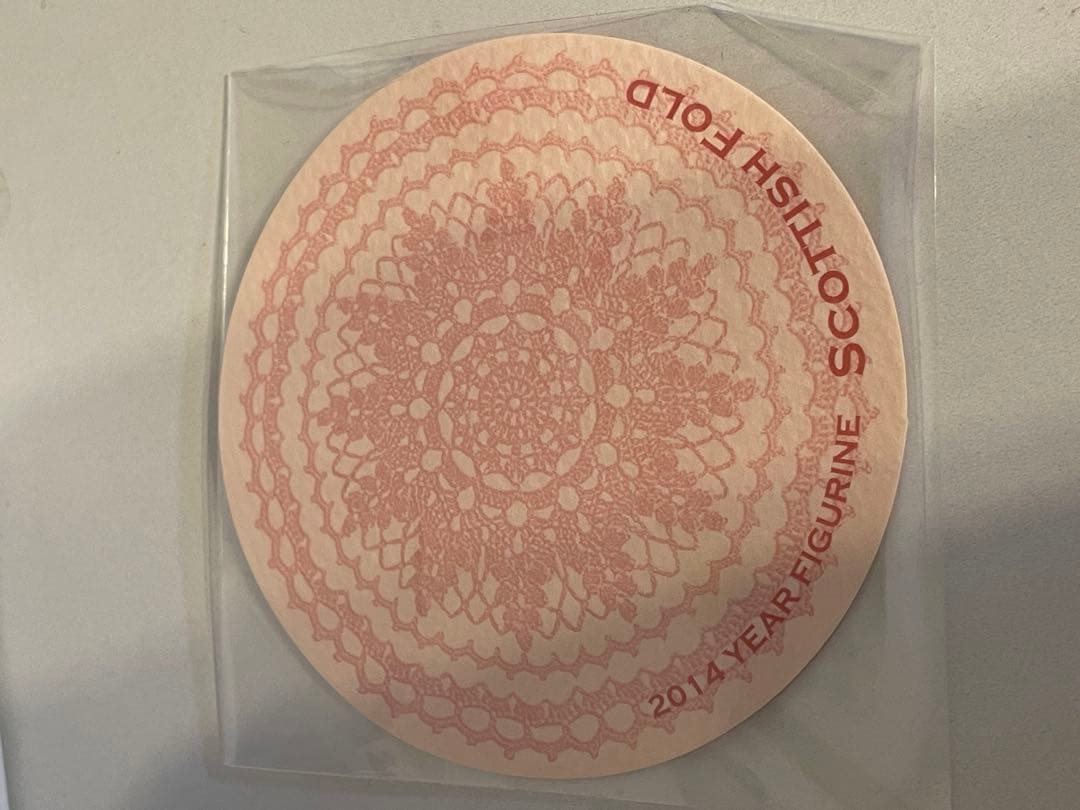 ロイヤルコペンハーゲン2014年イヤーフィギュリン　スコティッシュフォールド2