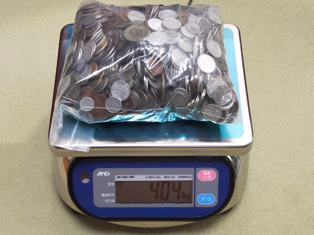古銭　まとめて　近代貨幣　4.04kg
