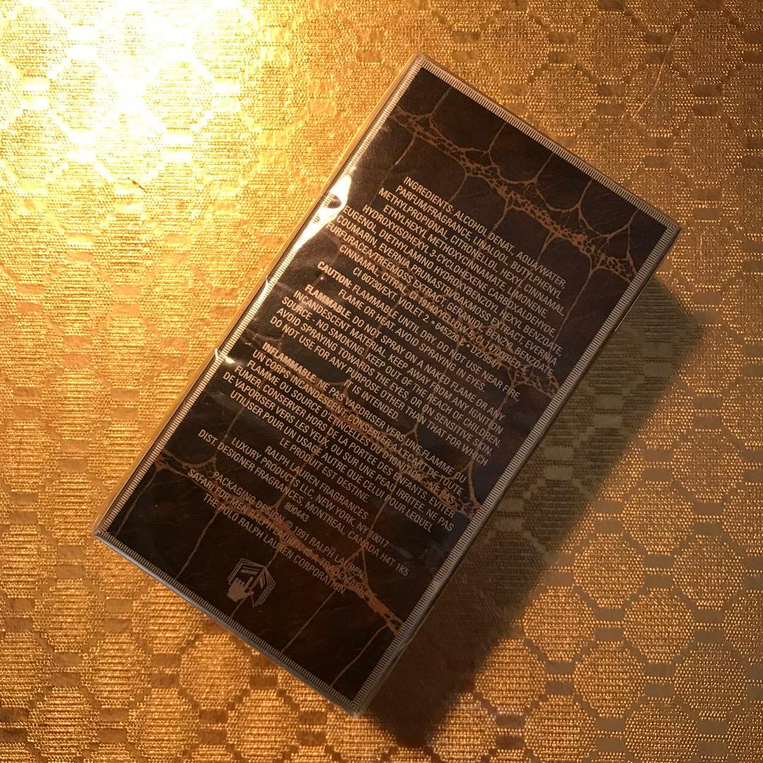 送料込み 新品未使用 ラルフローレン香水 SAFARI