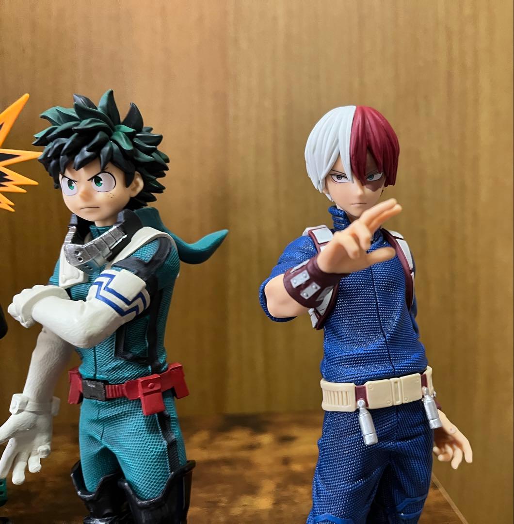 セット ヒロアカ 緑谷出久 爆豪勝己 轟焦凍 フィギュア - メルカリ