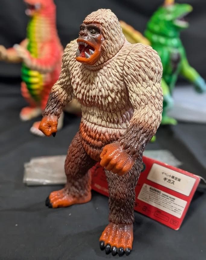 楳図かずお版 ギガス＆ドラコ＆レッドキング（アート・ストーム）3体