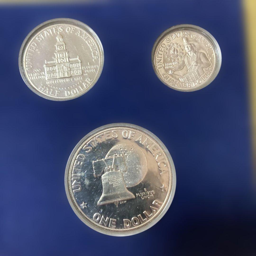 アメリカ合衆国バイセンテニアルシルバープルーフセット - メルカリ