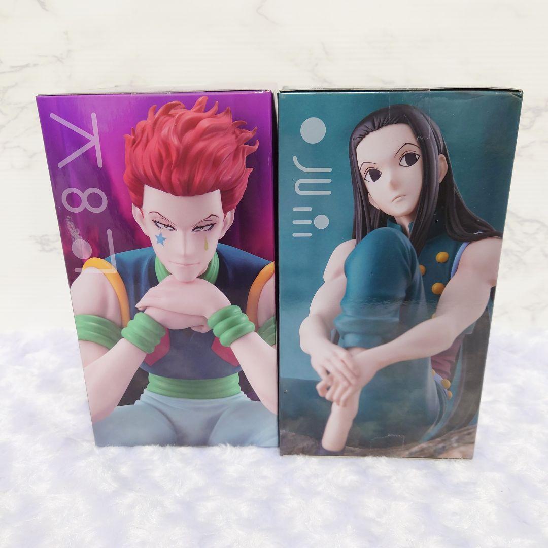 HUNTER×HUNTER　ぬーどるストッパーフィギュア　ヒソカ　イルミ