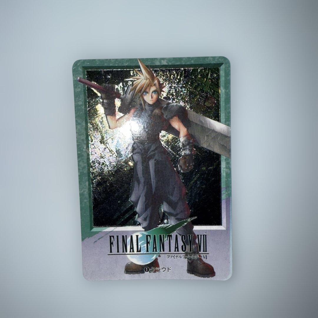 ファイナルファンタジーⅦ カードダス FF7 野村哲也 クラウド +おまけ