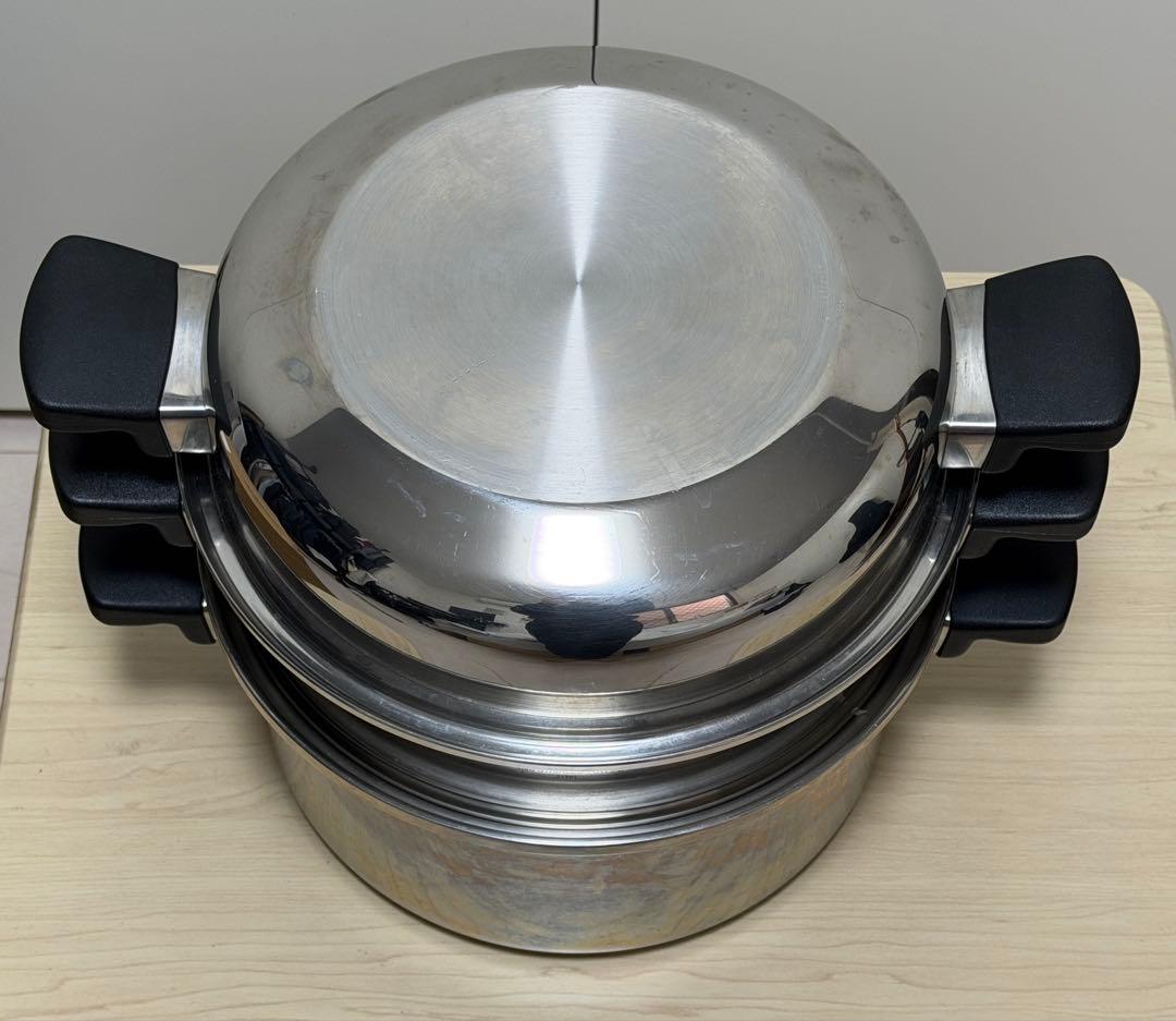 アムウェイ クイーンクック 鍋フライパンセット IH対応