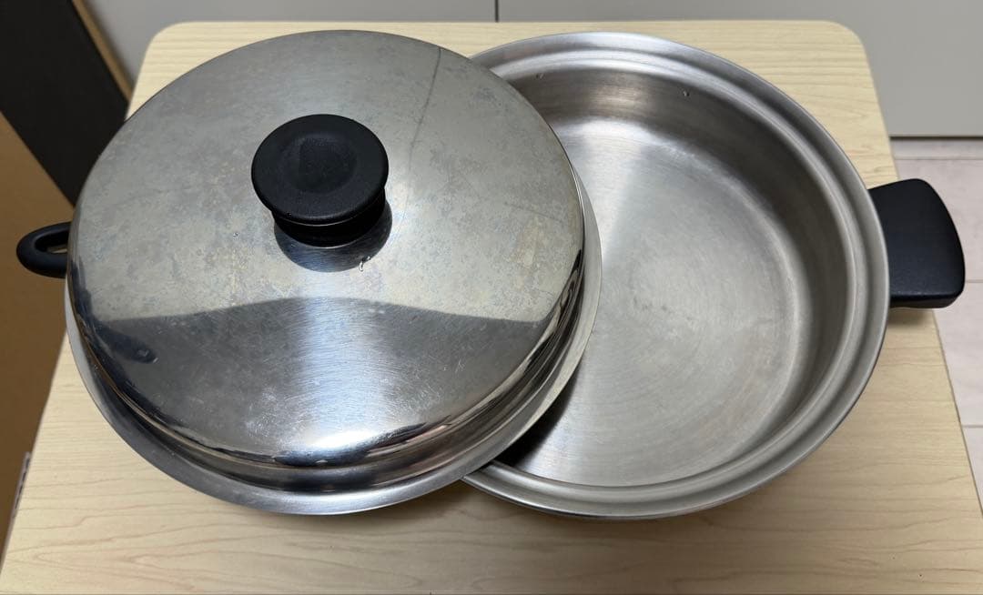 アムウェイ クイーンクック 鍋フライパンセット IH対応