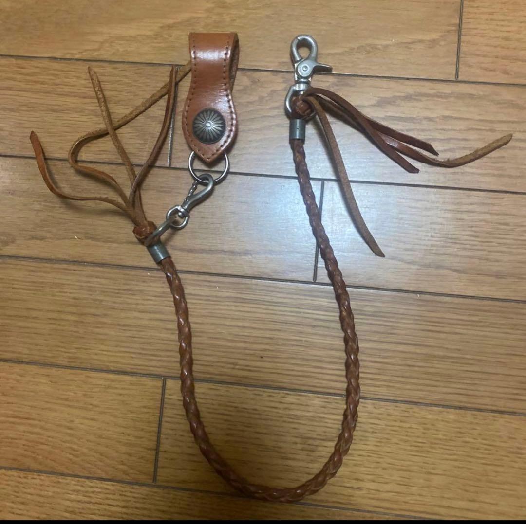 希少 長財布 アルズニ初期　バイカーズウォレットとウォレットロープのセット