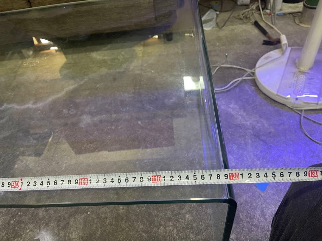 ACTUSクラージュプラス　1枚ガラステーブル