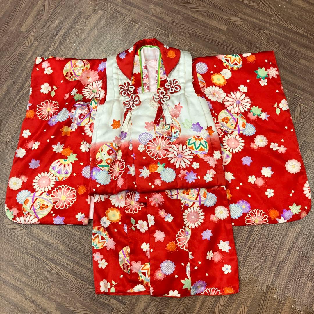 七五三 着物セット 3歳子供用