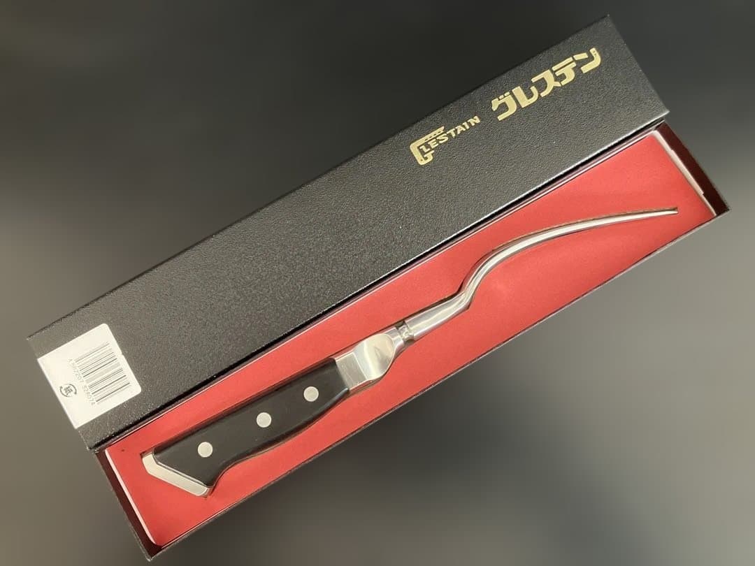 グレステン　ステンレス製カービングフォーク　30cm FK125