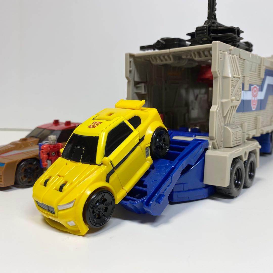 パワーマスターオプティマスプライム　バンブルビー　クロームドーム　セット