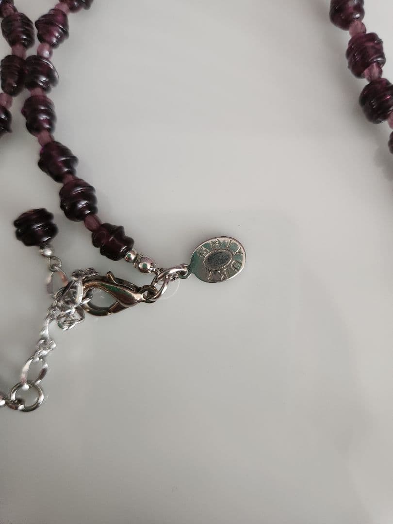 ラストセール！アトリエココ　ベネチアングラスネックレス　ハンドメイド　イタリア製