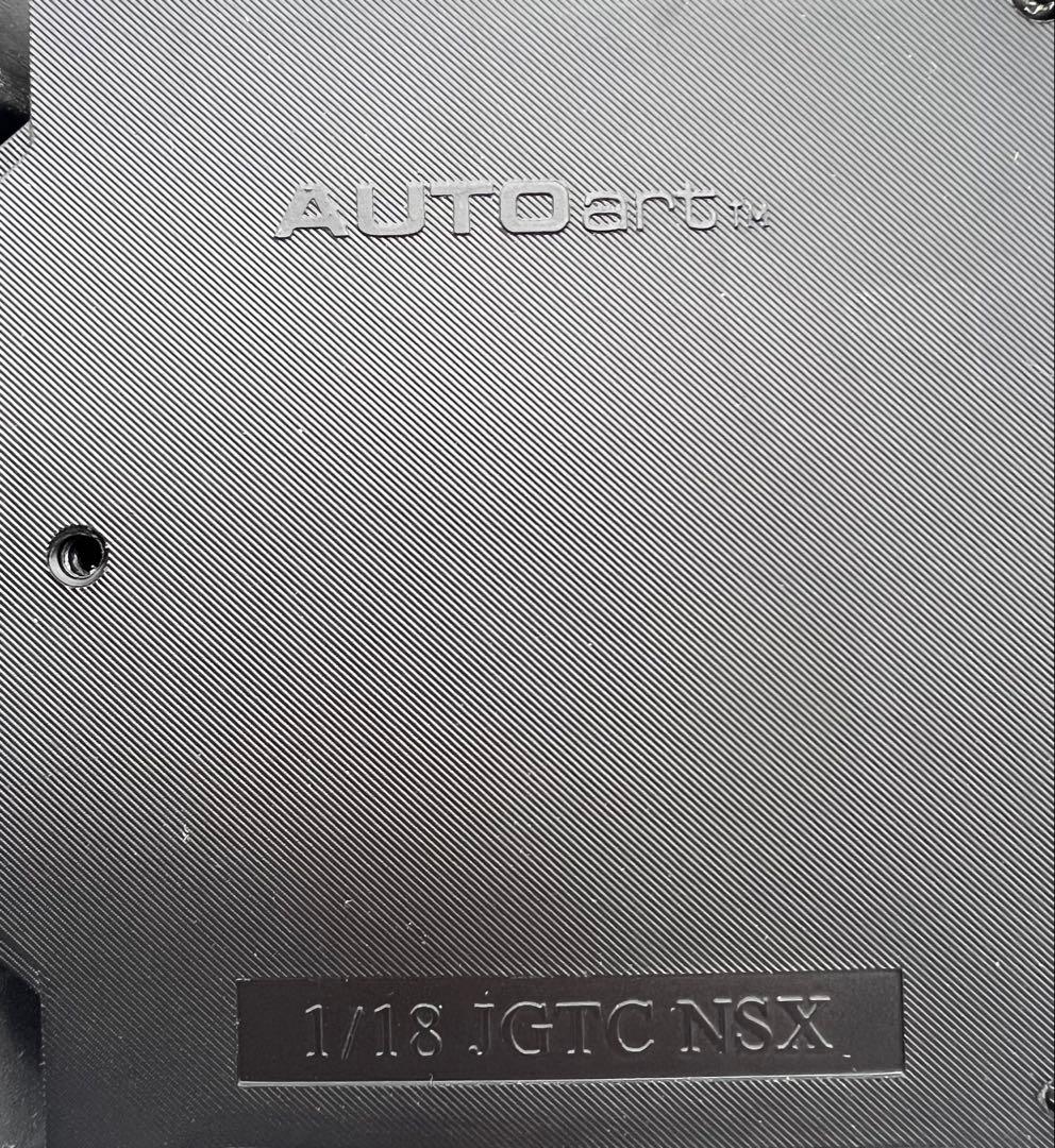 No76 ミニカー1/18箱なしAUTO art JGTC NSX