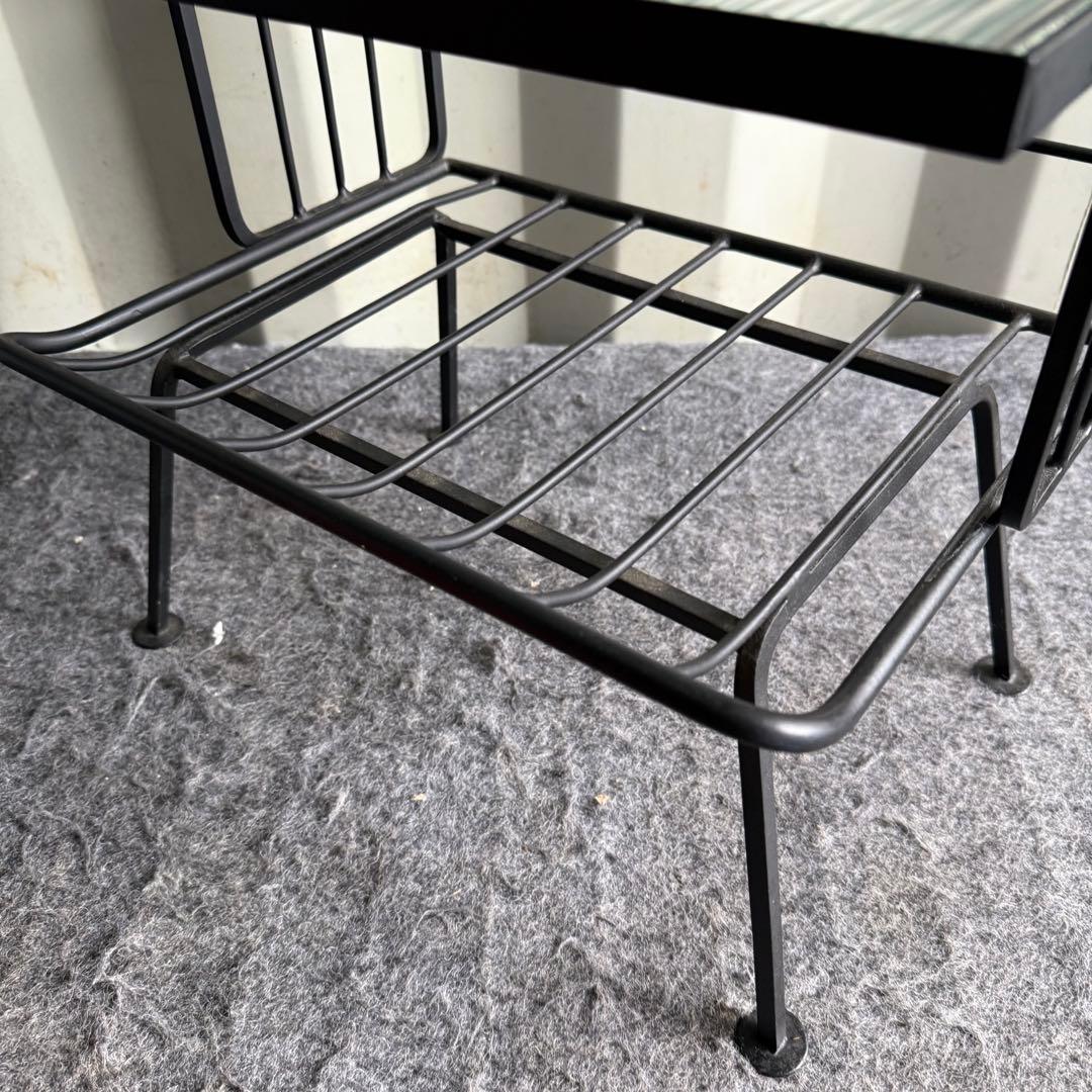 H65廃盤品✨ウニコ ステラ スモールガラスシェルフ ガラス レトロ風ガラス