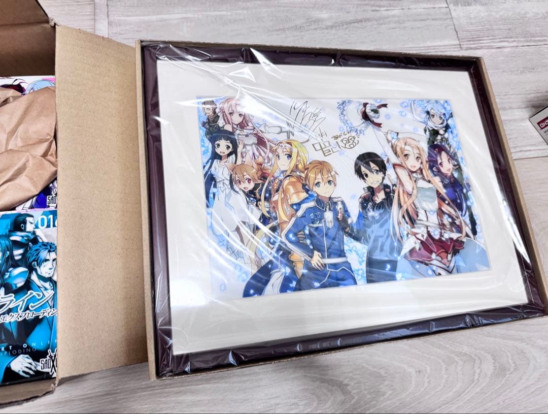ソードアート・オンライン 刊行10周年記念限定カバー＋箔押しサイン
