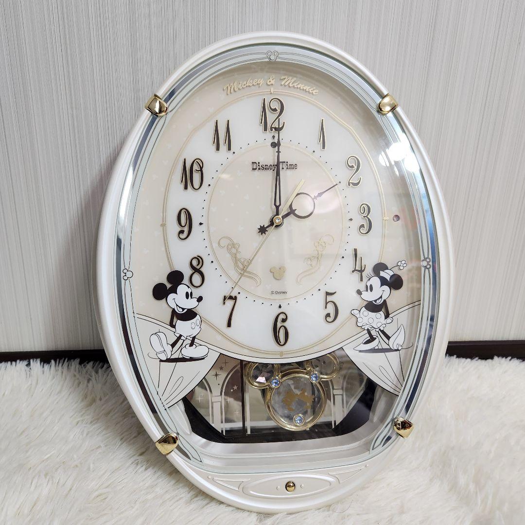 【美品】SEIKO 掛け時計 FW579W ディズニー