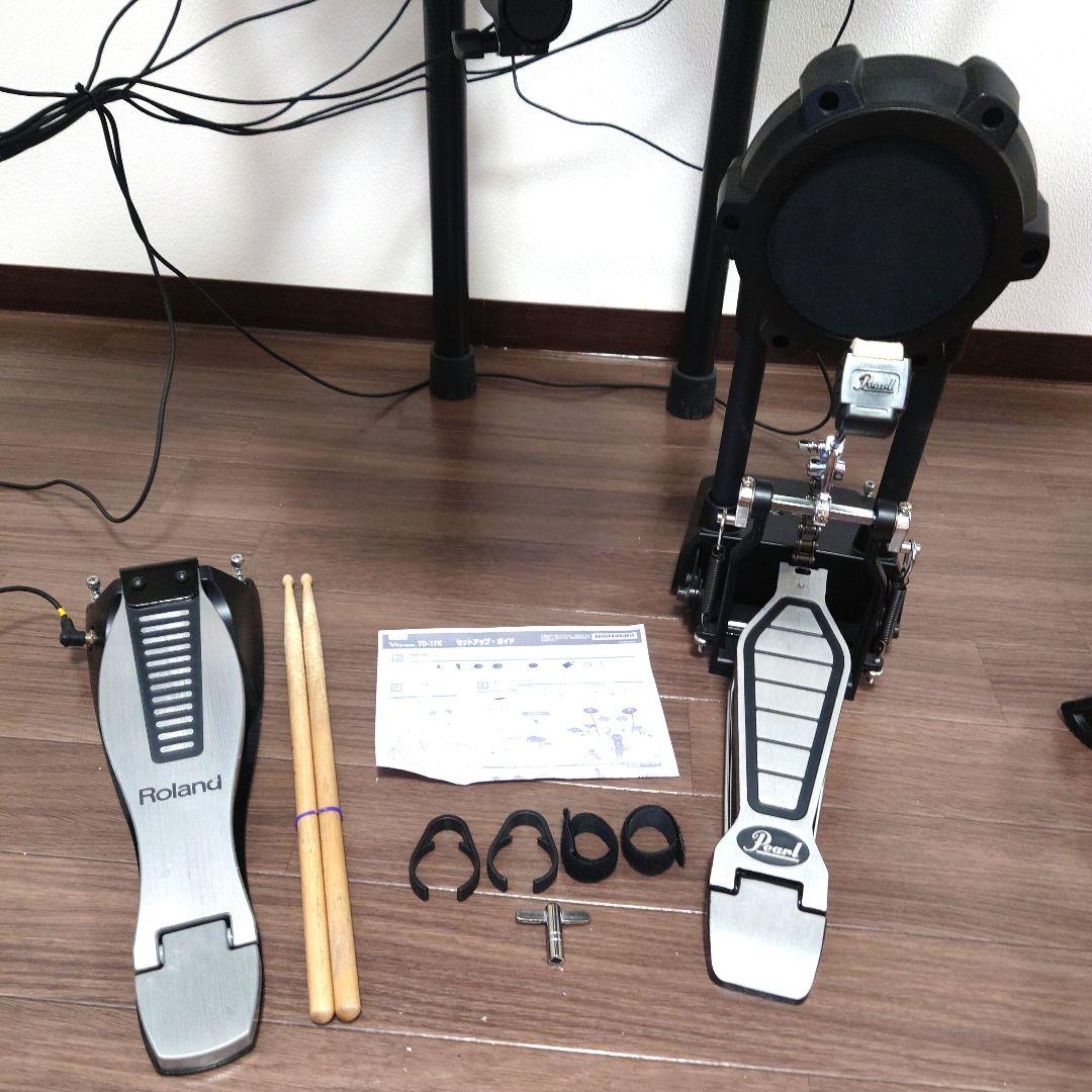 美品】 Roland TD-17 V-Drums 3シンバル Custom . - メルカリ