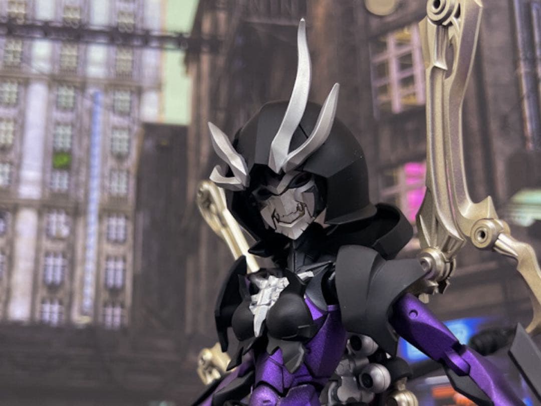 無限邂逅メガロマリアネクロフェイス　完成品　創彩少女庭園　ショートウィッグ付き