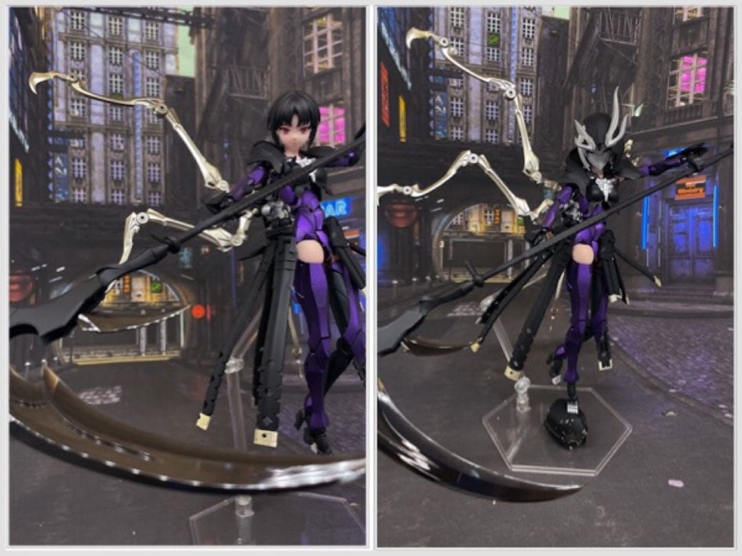 無限邂逅メガロマリアネクロフェイス　完成品　創彩少女庭園　ショートウィッグ付き