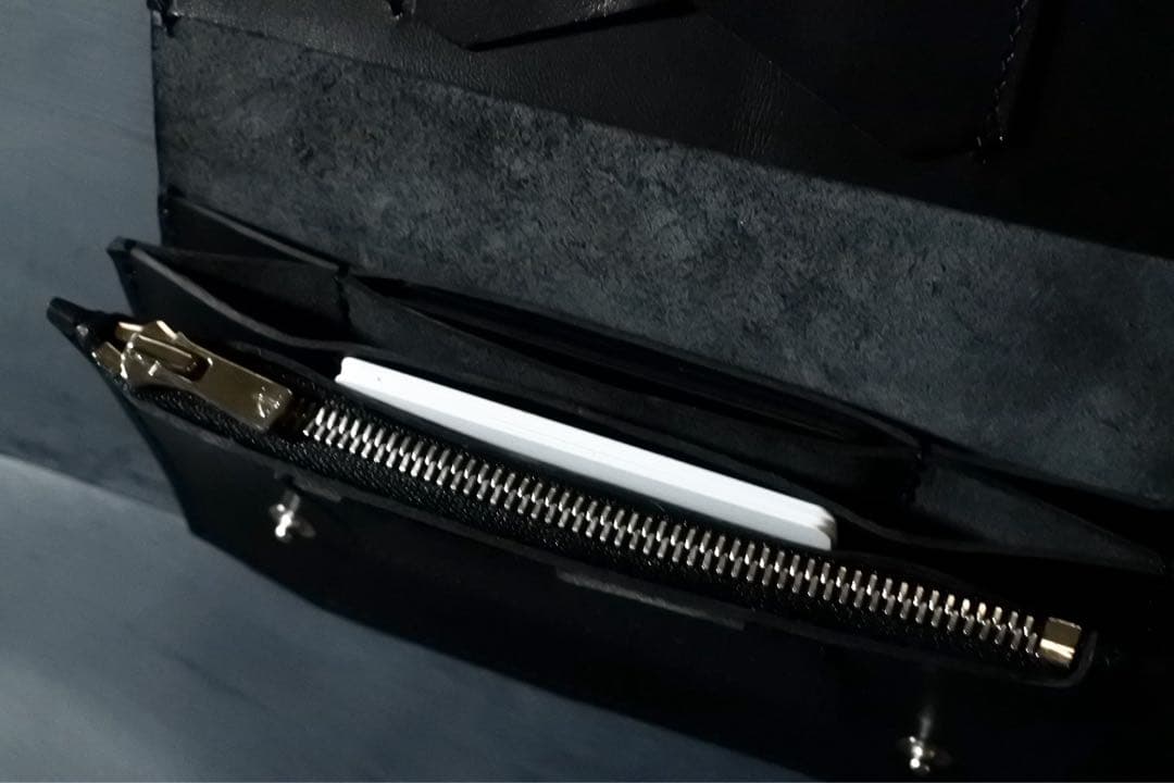 [オリジナル]W1 Tracker wallet トラッカーウォレット　ブラック