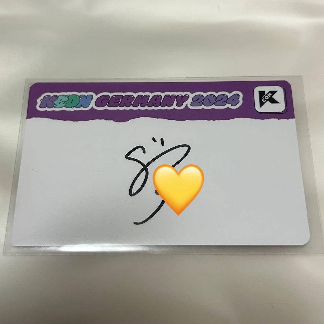 JO1 大平祥生 KCON GERMANY ドイツ 2024 サイン トレカ - メルカリ