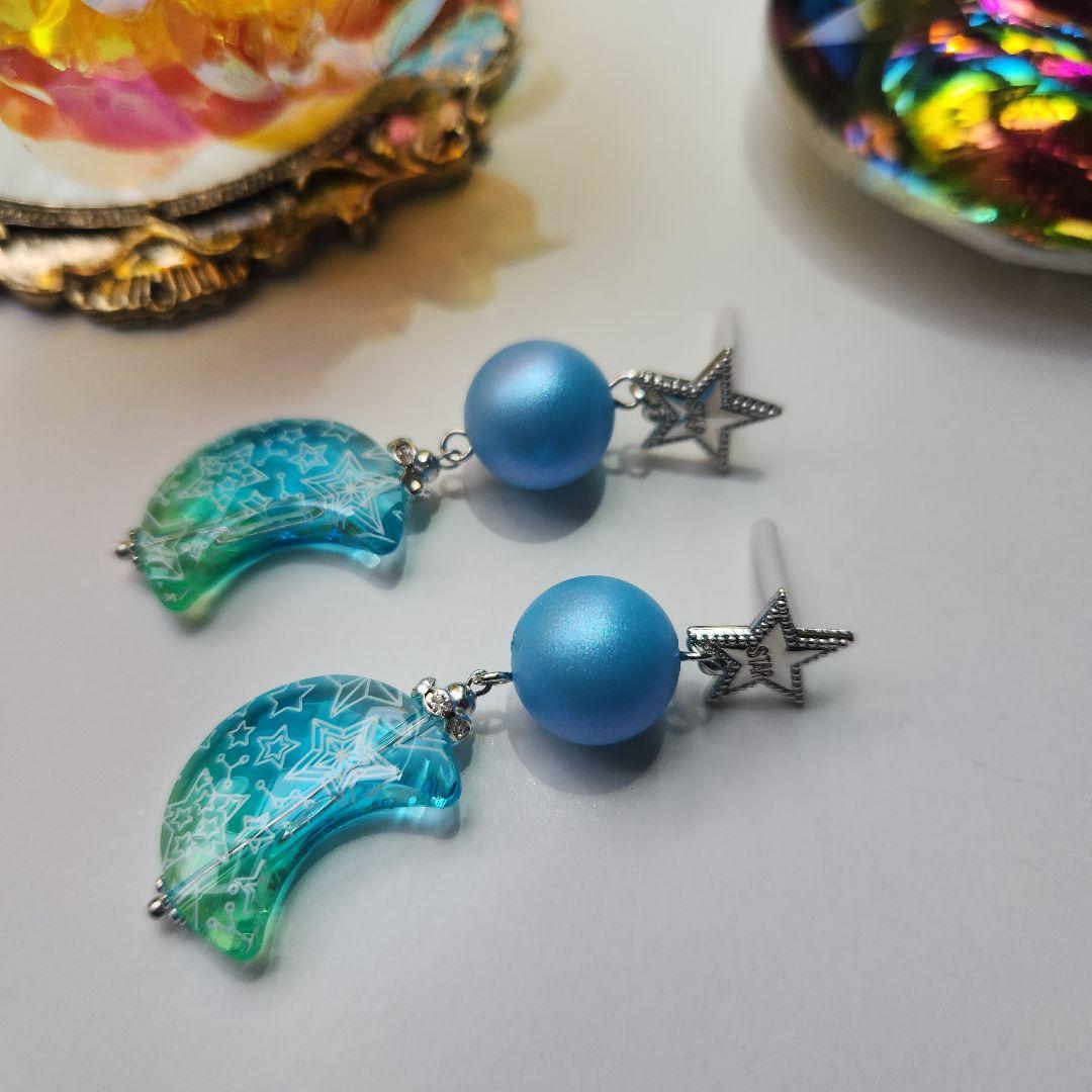 ハンドメイドピアス3354