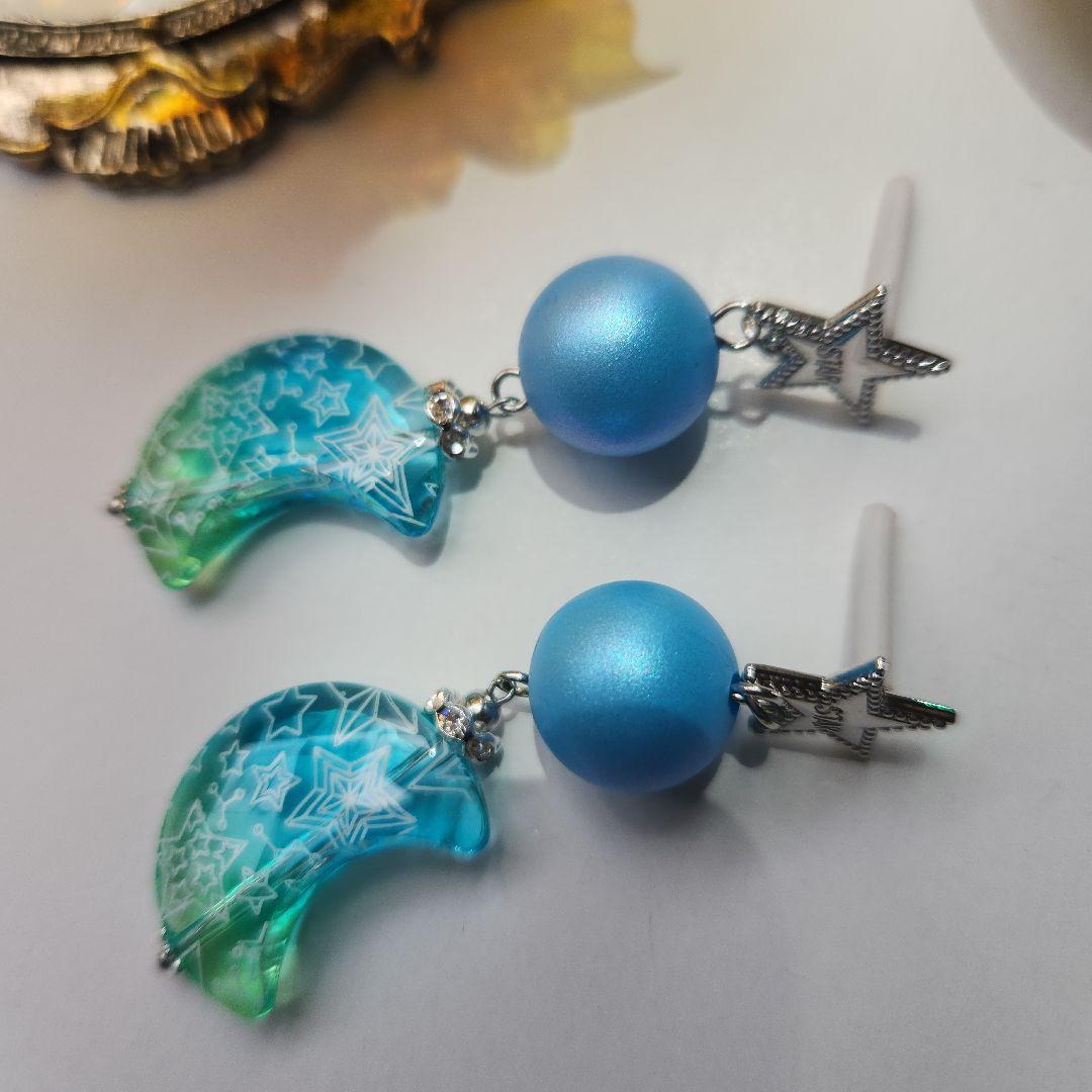 ハンドメイドピアス3354