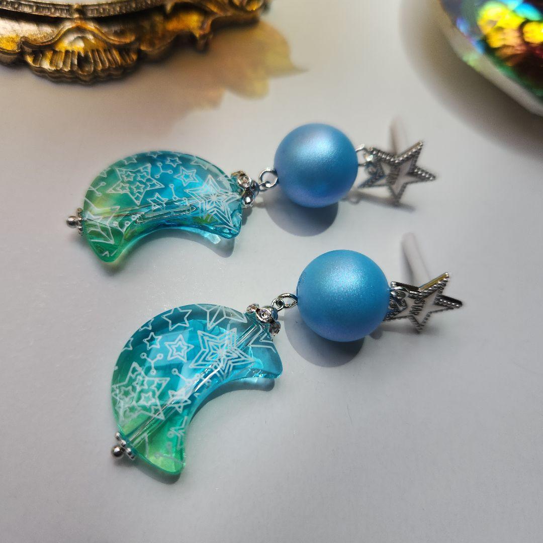 ハンドメイドピアス3354