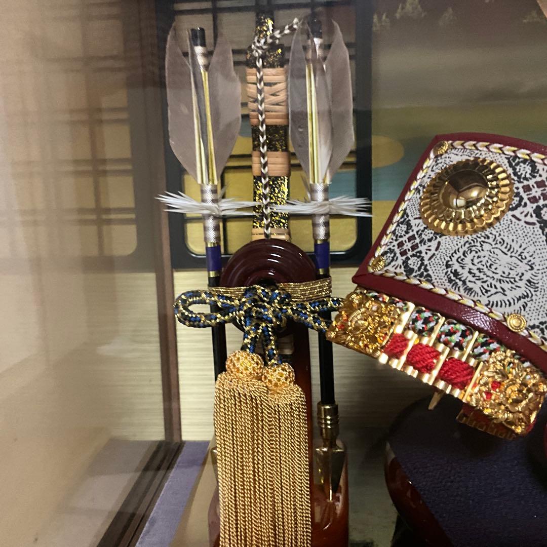 五月人形 豪華な兜と矢