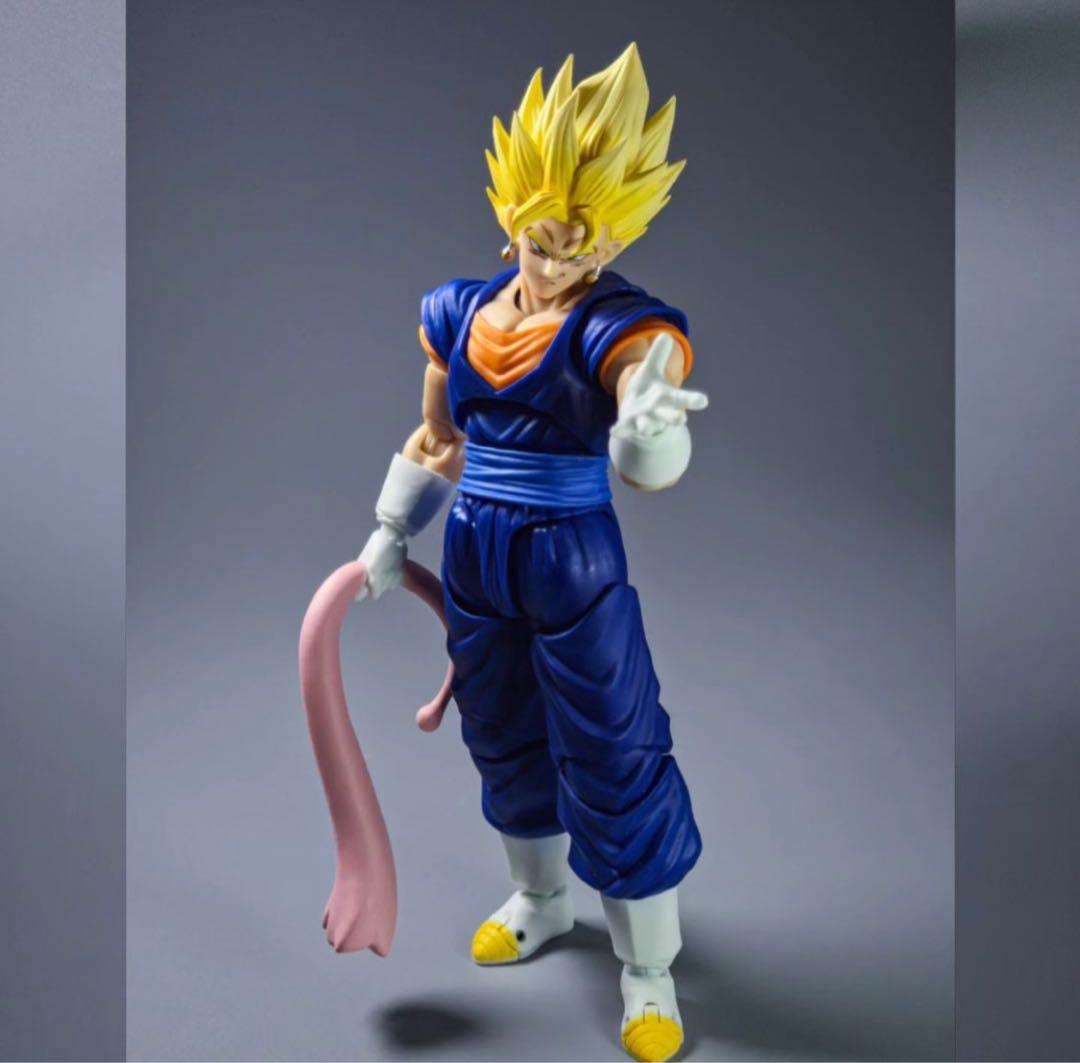 s.h.figuarts ベジットブルー octoys カスタムヘッドパーツ - メルカリ