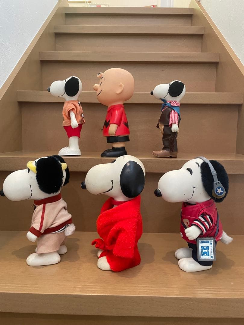 ヴィンテージ スヌーピー フィギュアセット 6体