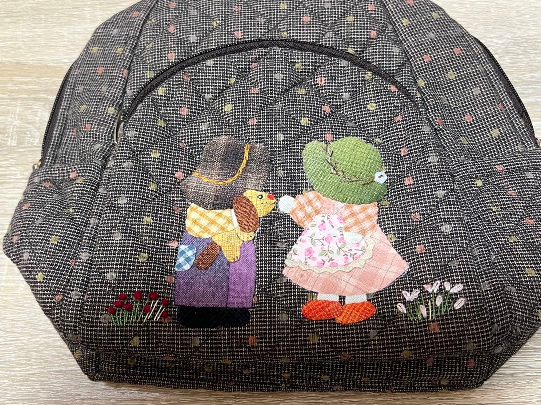 ★新作★スーちゃん＆ビリーくん　リュック　ボディバッグ　ハンドメイド　ブラウン系