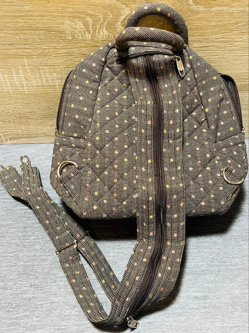 ★新作★スーちゃん＆ビリーくん　リュック　ボディバッグ　ハンドメイド　ブラウン系