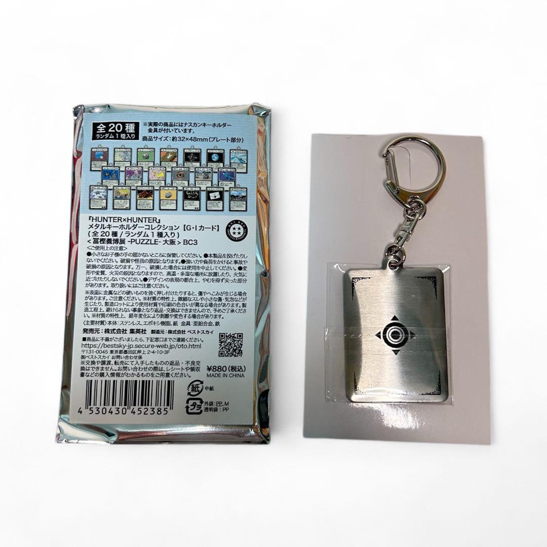 冨樫義博展】HUNTER×HUNTER GI リスキーダイスメタルキーホルダー
