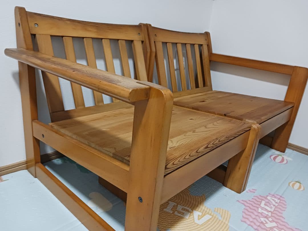 zaki　①YAMAYA ソファフレーム右 ヴィンテージ アンティーク