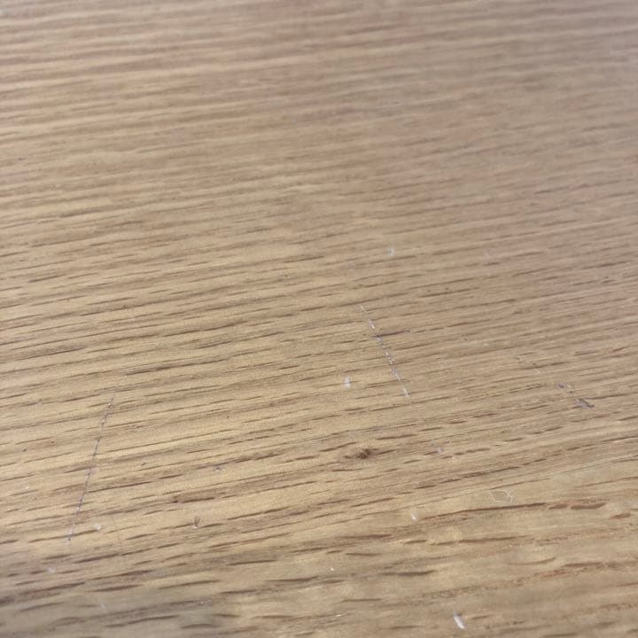 柏木工ダイニングテーブル／オーク無垢材