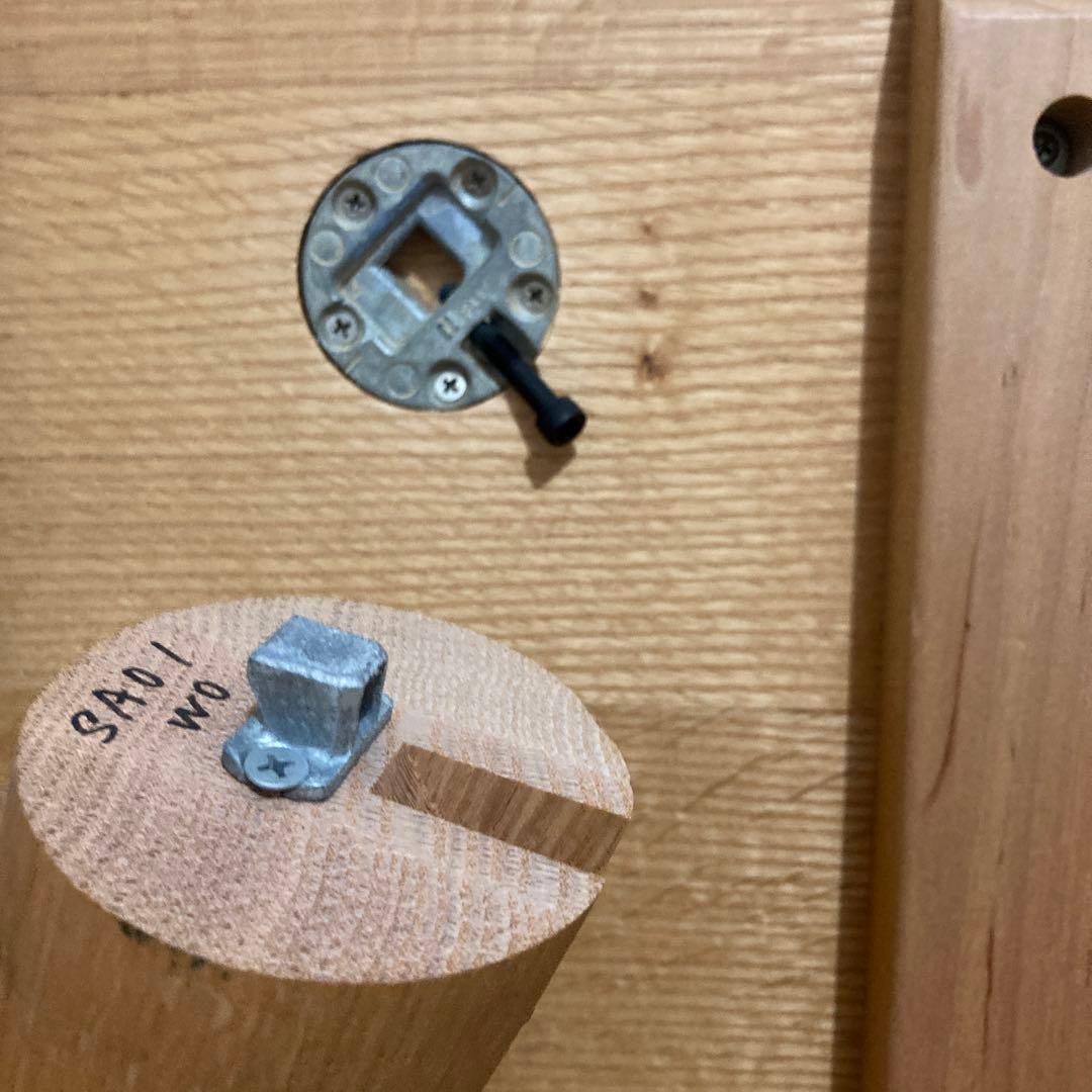 柏木工ダイニングテーブル／オーク無垢材