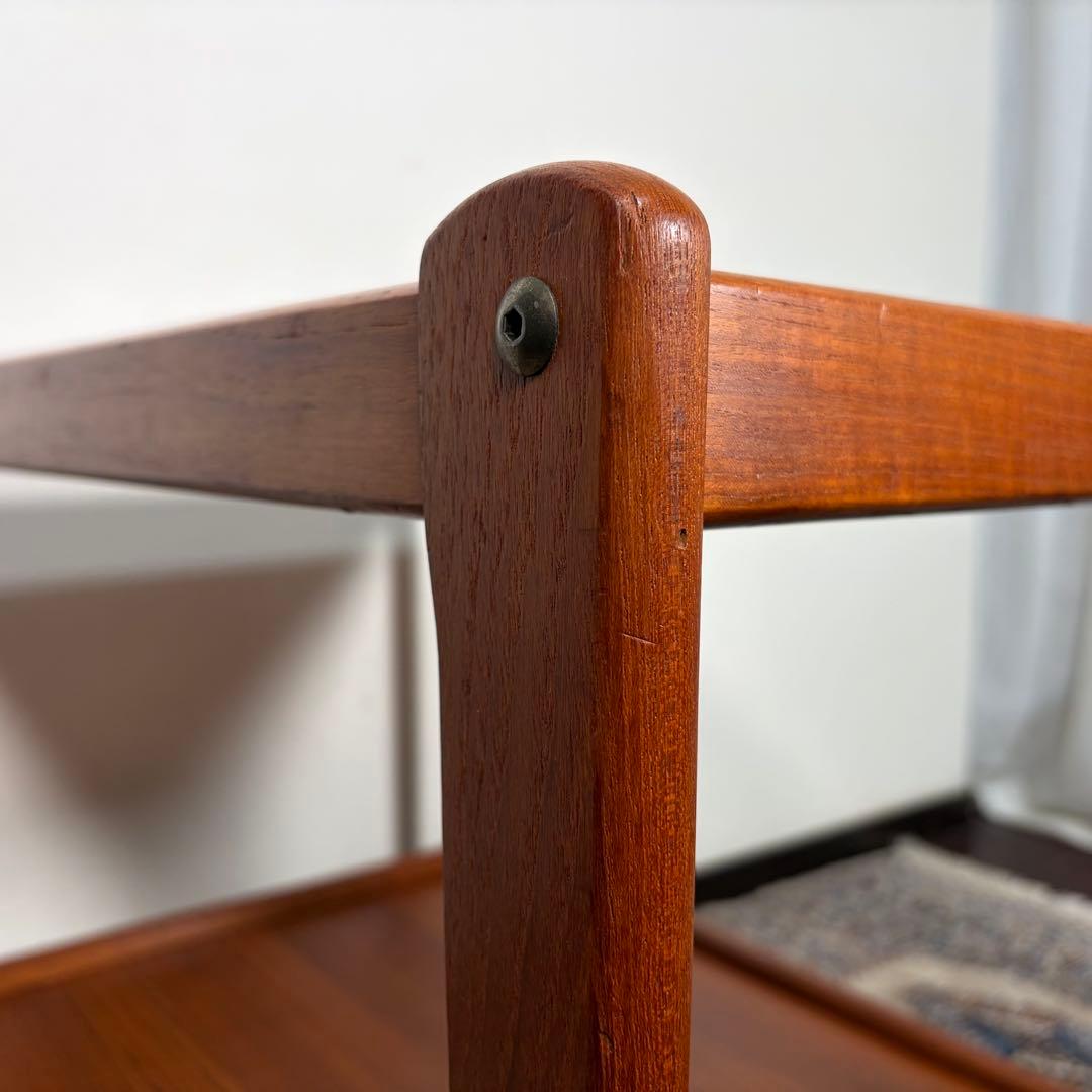 デンマーク チーク材 トロリー BRDR.FURBO ワゴン 60sヴィンテージ