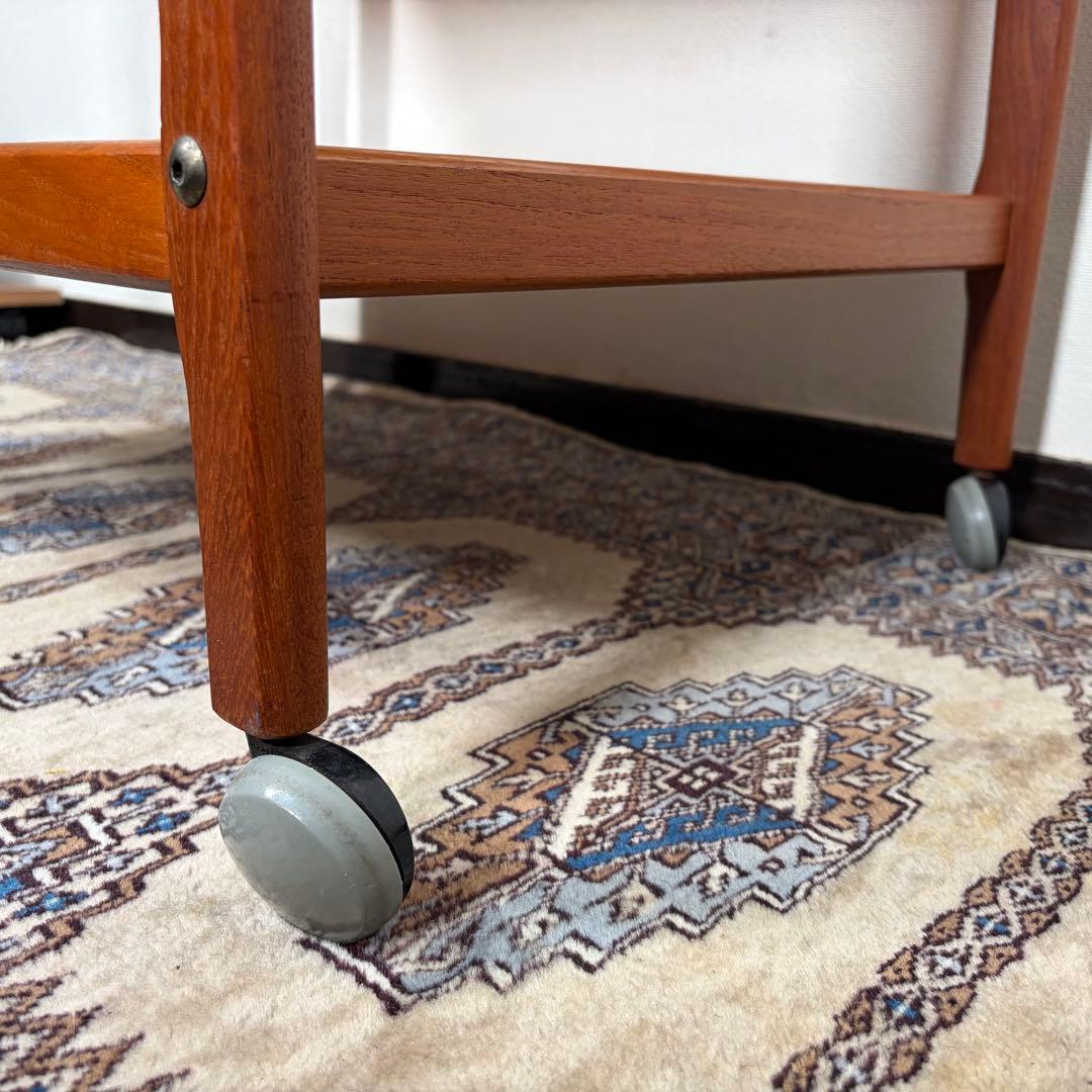 デンマーク チーク材 トロリー BRDR.FURBO ワゴン 60sヴィンテージ