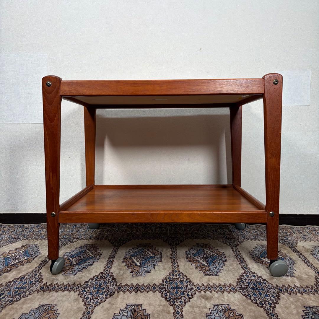 デンマーク チーク材 トロリー BRDR.FURBO ワゴン 60sヴィンテージ