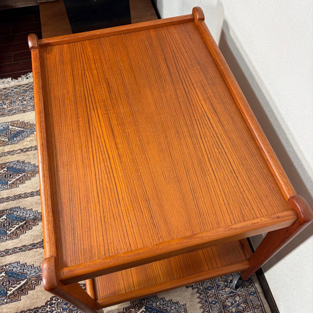 デンマーク チーク材 トロリー BRDR.FURBO ワゴン 60sヴィンテージ