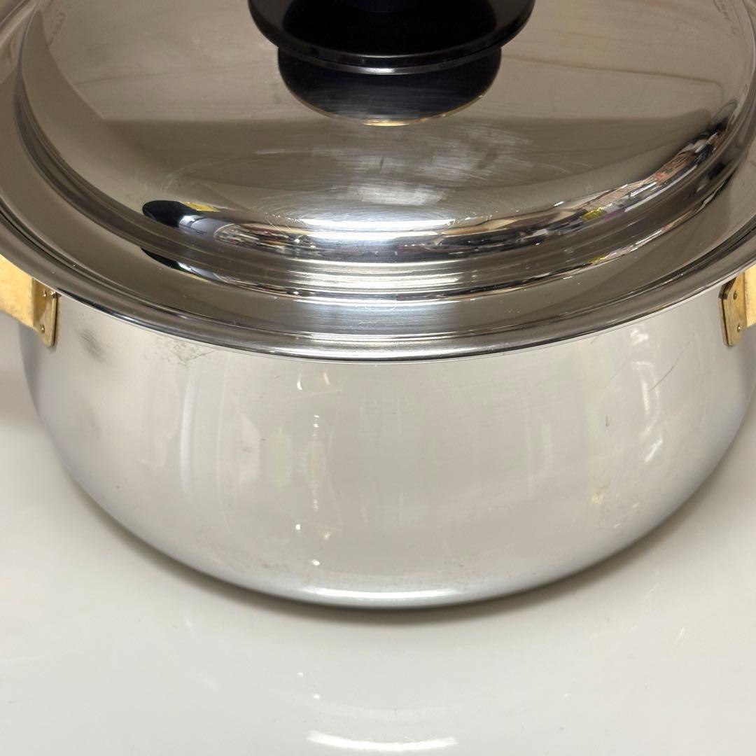 Rainbow Cooker 7層構造　両手鍋　19cm深鍋 2.8L