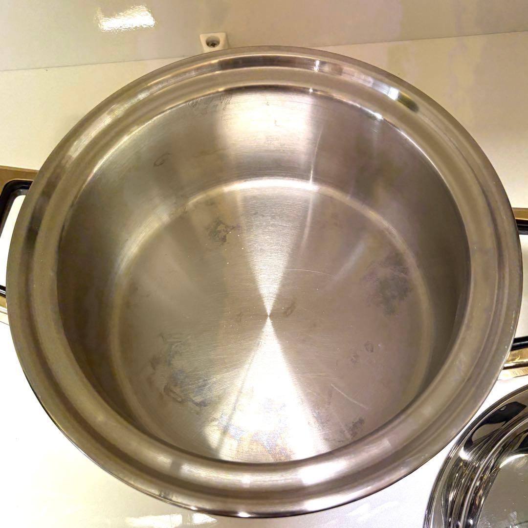 Rainbow Cooker 7層構造　両手鍋　19cm深鍋 2.8L