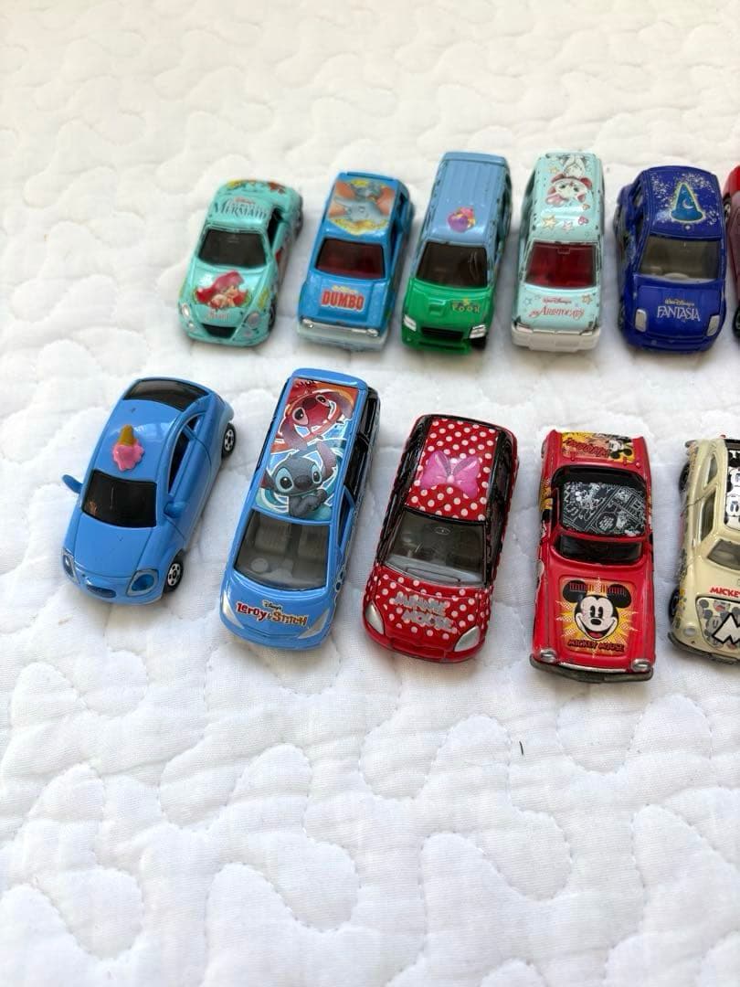 ミニカー18個セット ディズニー トミカ まとめ売り - メルカリ