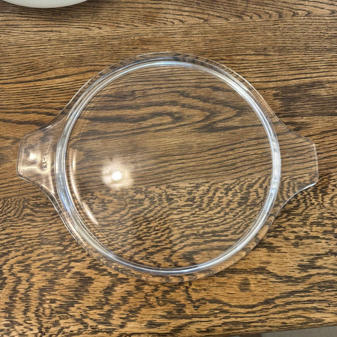オールドPyrex キャセロール　クレイジーデイジー　2.5L 蓋付き
